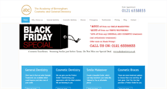 Desktop Screenshot of abcdentistry.co.uk