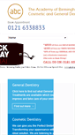 Mobile Screenshot of abcdentistry.co.uk