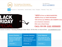 Tablet Screenshot of abcdentistry.co.uk